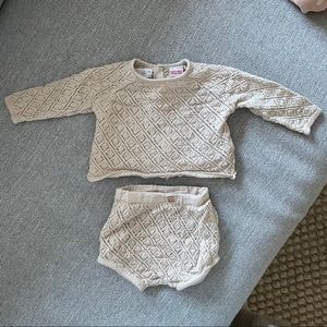 Natural Pointelle Set